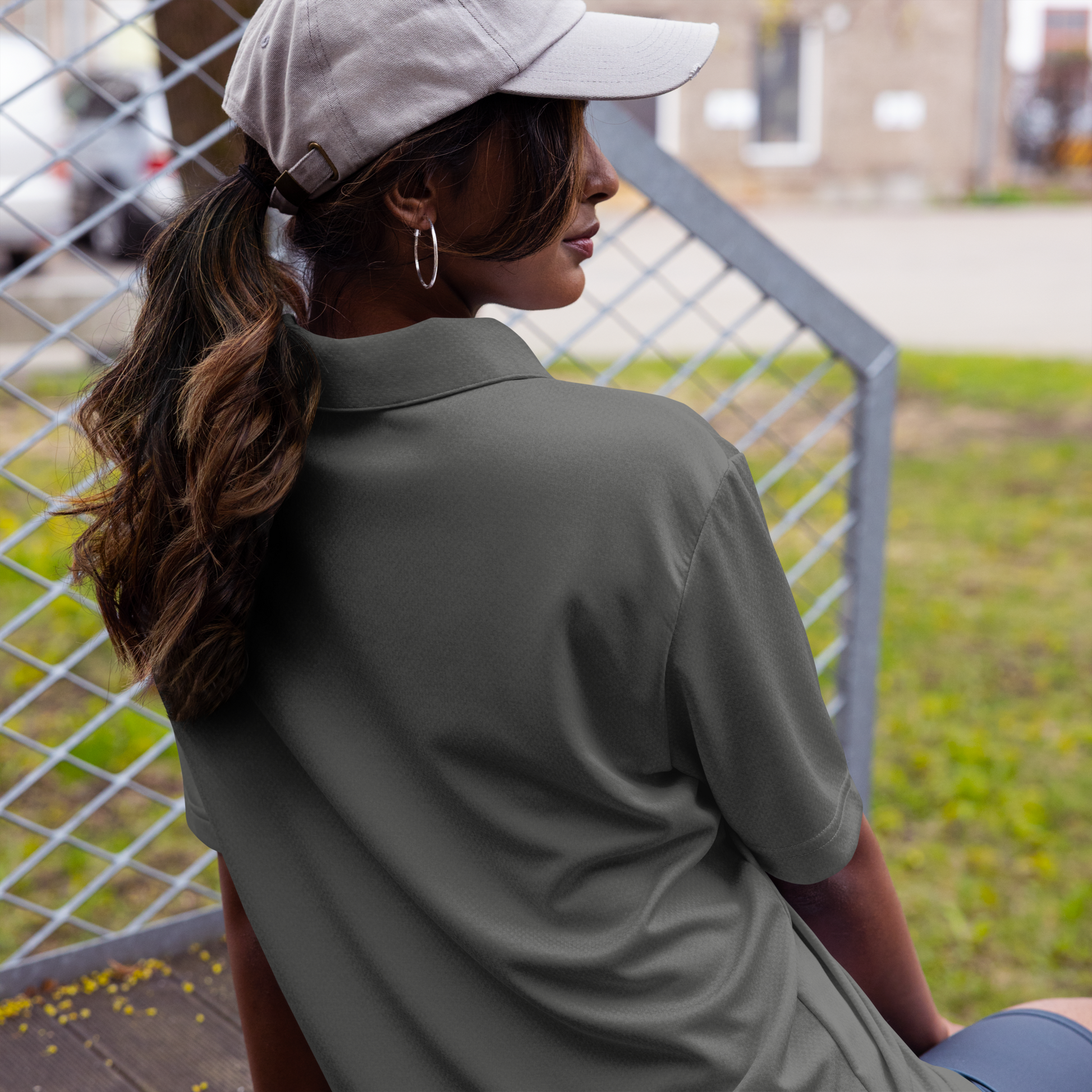 RacerDNA™ x Adidas Space-Dyed Performance Polo