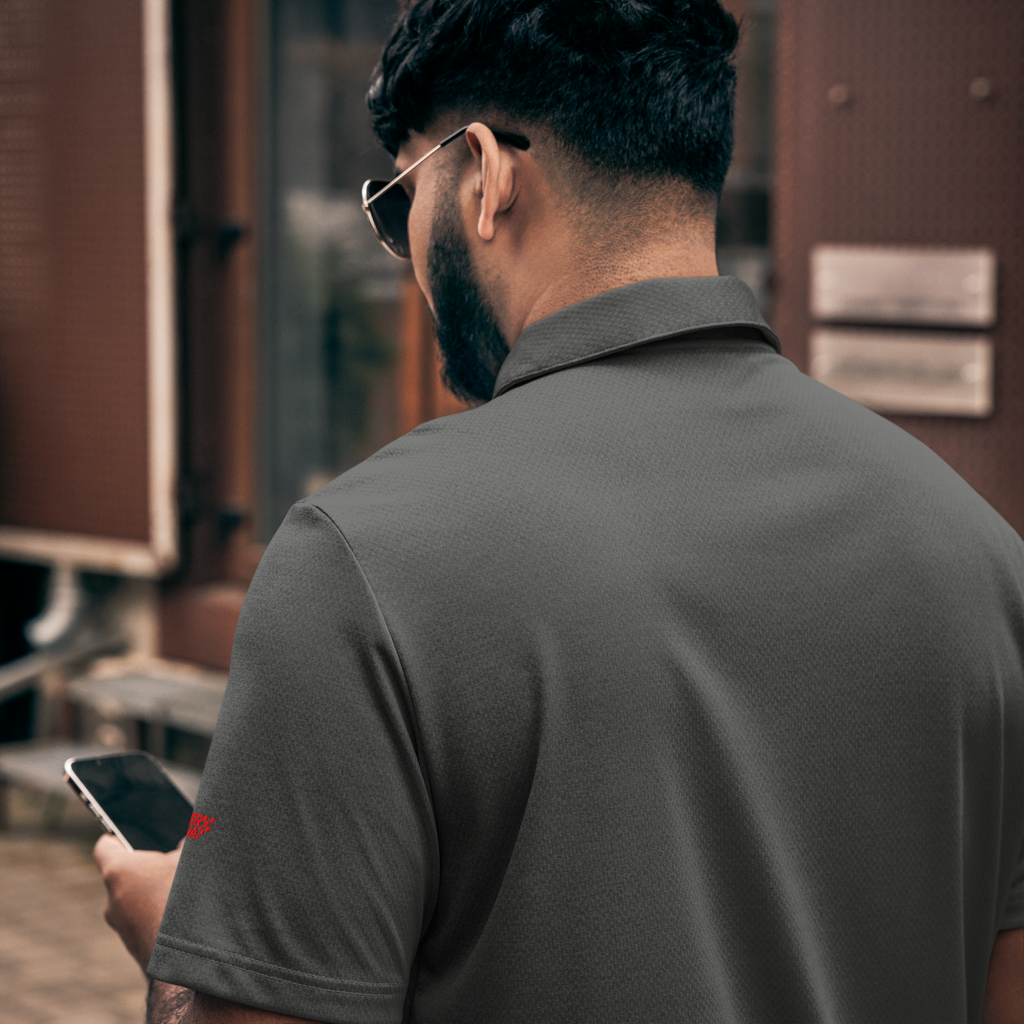RacerDNA™ x Adidas Space-Dyed Performance Polo
