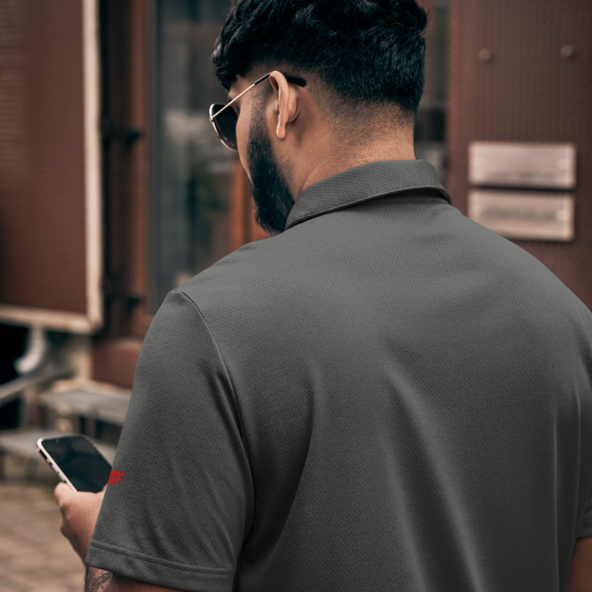 RacerDNA™ x Adidas Space-Dyed Performance Polo