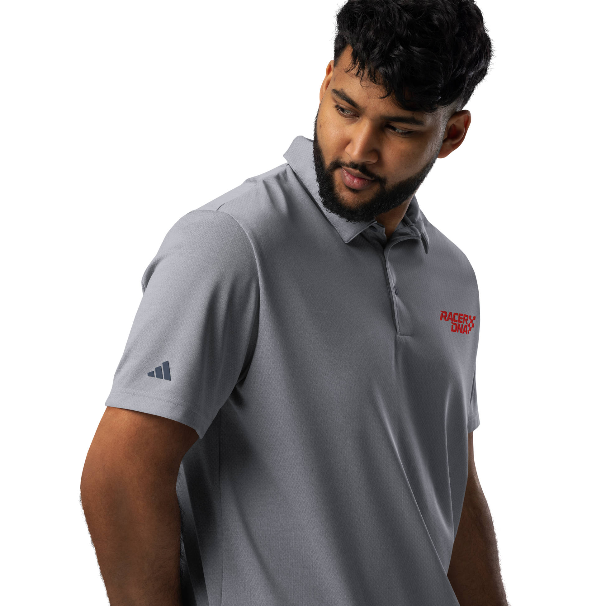 RacerDNA™ x Adidas Space-Dyed Performance Polo