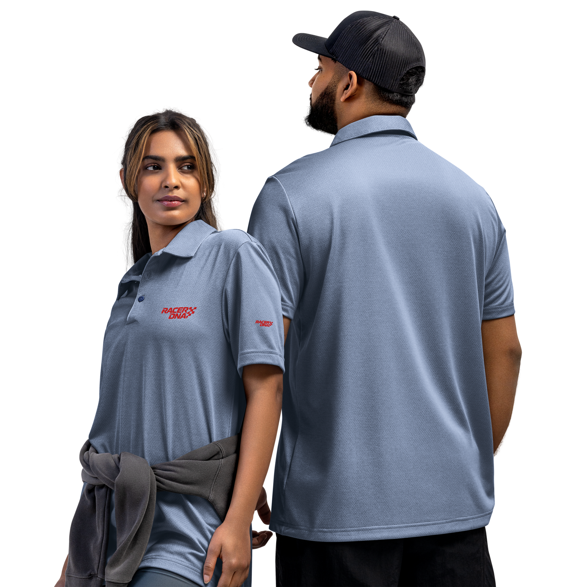 RacerDNA™ x Adidas Space-Dyed Performance Polo