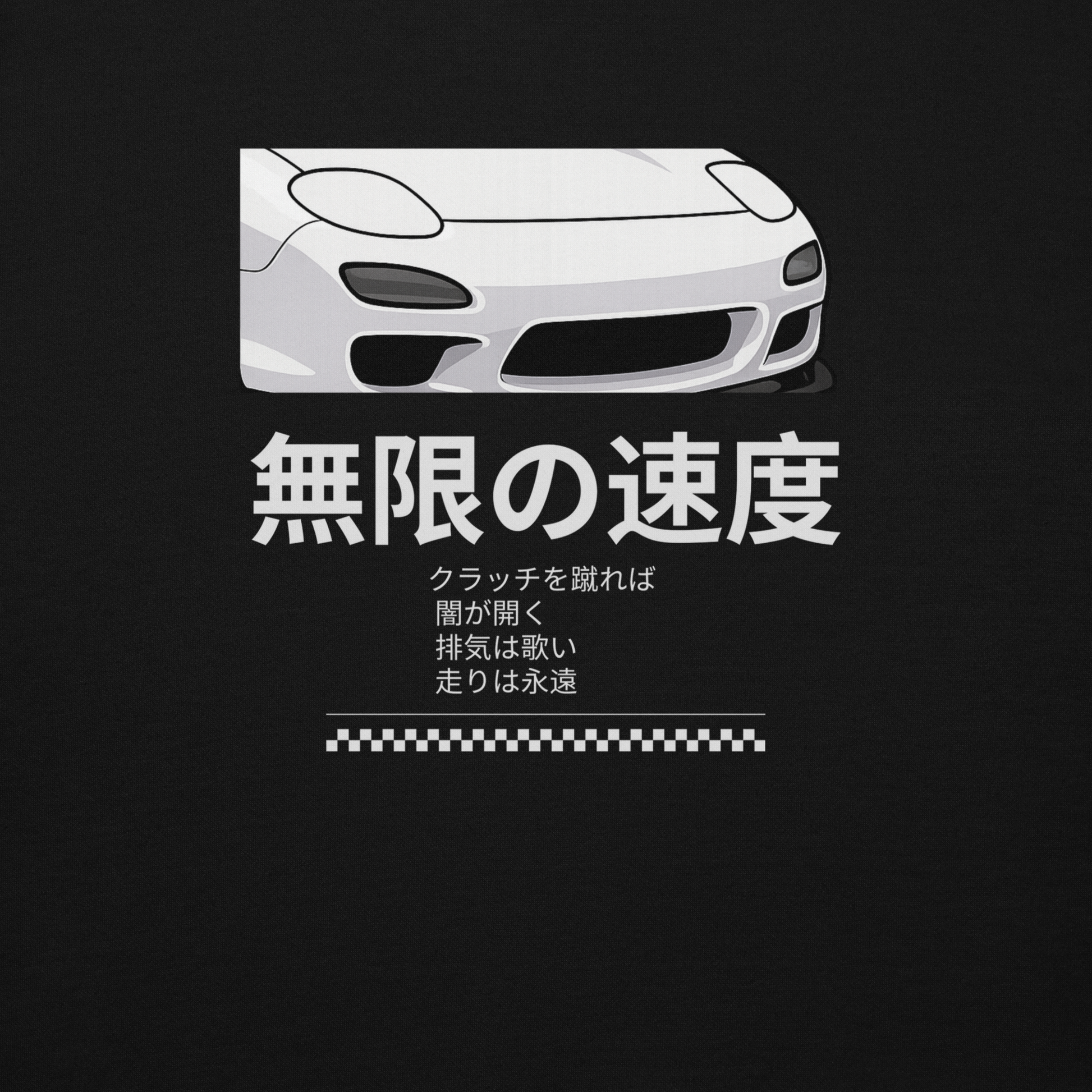 RacerDNA™ JDM Hoodie | Mazda RX7 02'