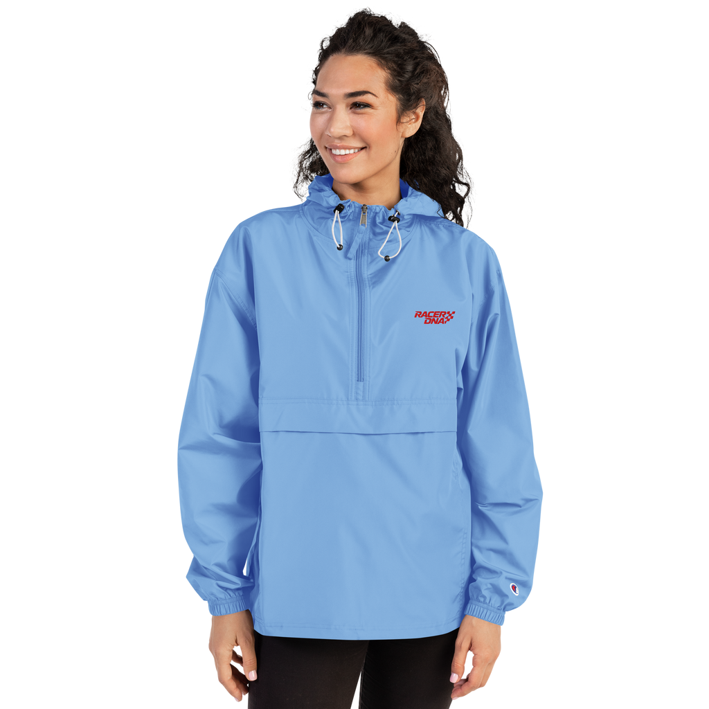 RacerDNA™ x Champion Embroidered Packable Jacket