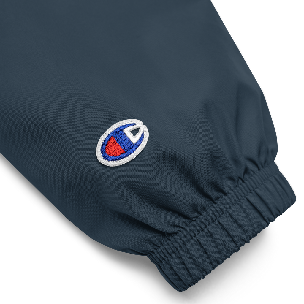 RacerDNA™ x Champion Embroidered Packable Jacket