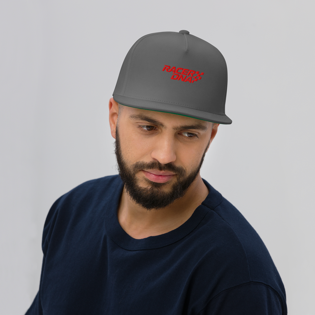 RacerDNA™ Flat Bill Cap