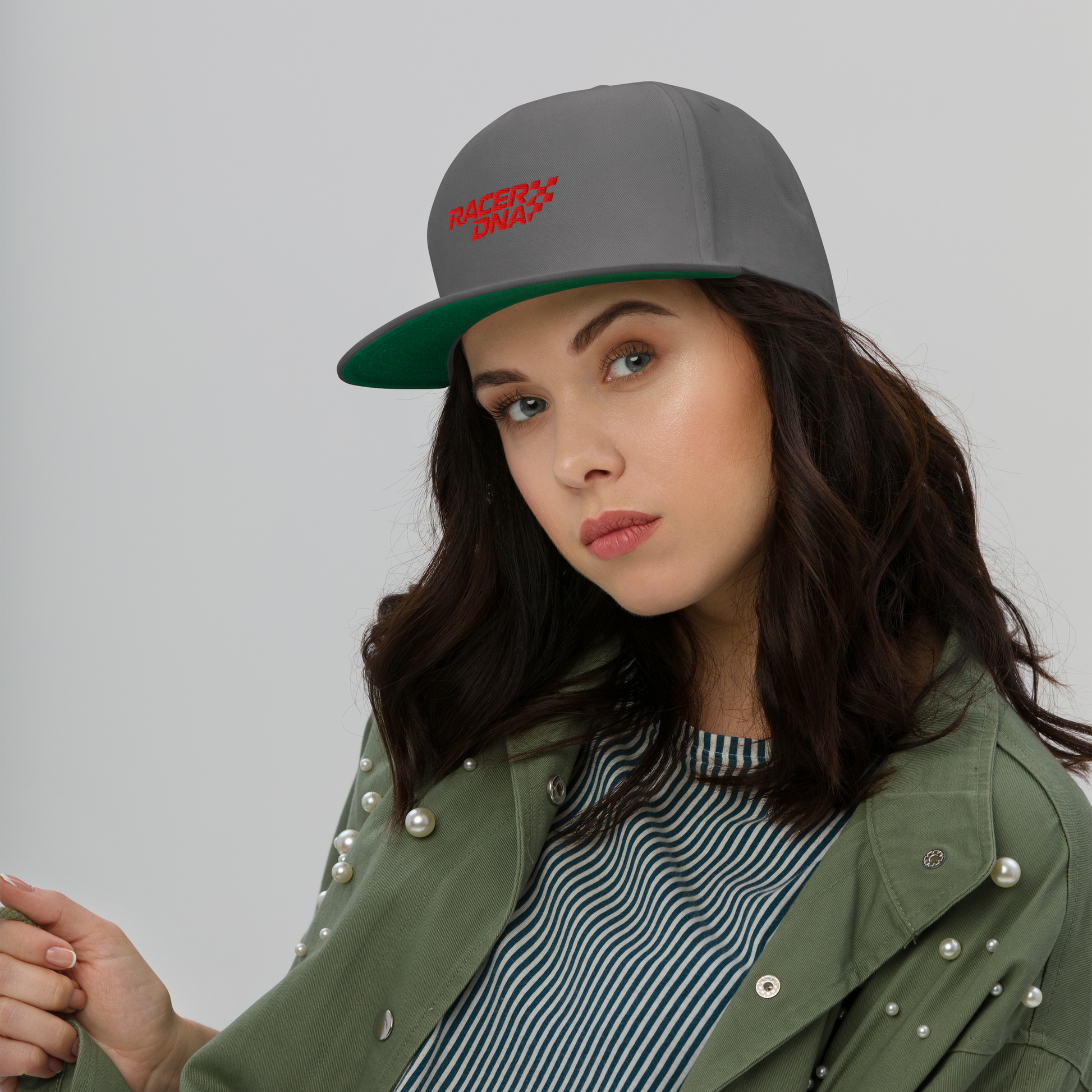 RacerDNA™ Flat Bill Cap