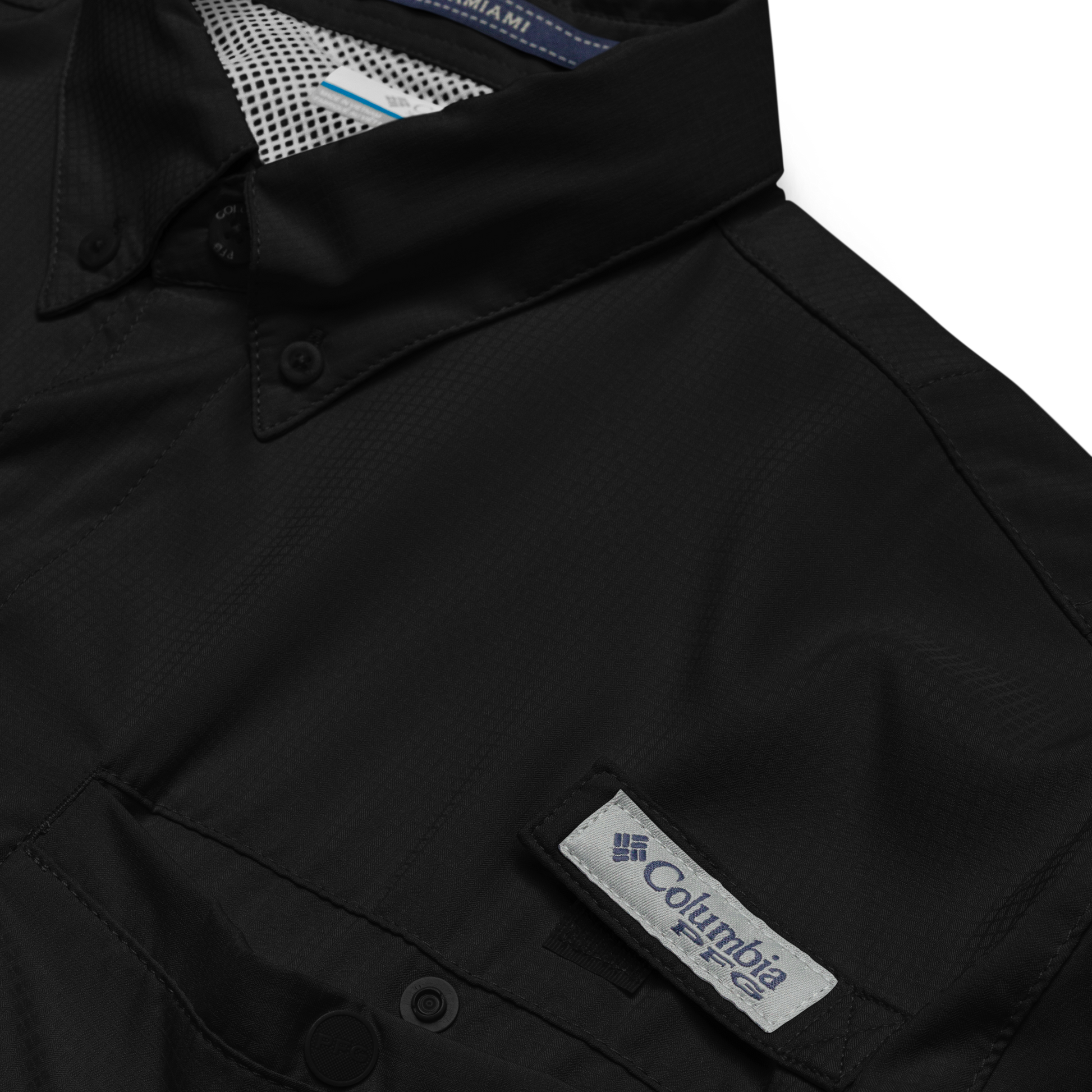 RacerDNA™ Columbia Short Sleeve Button-Up Shirt