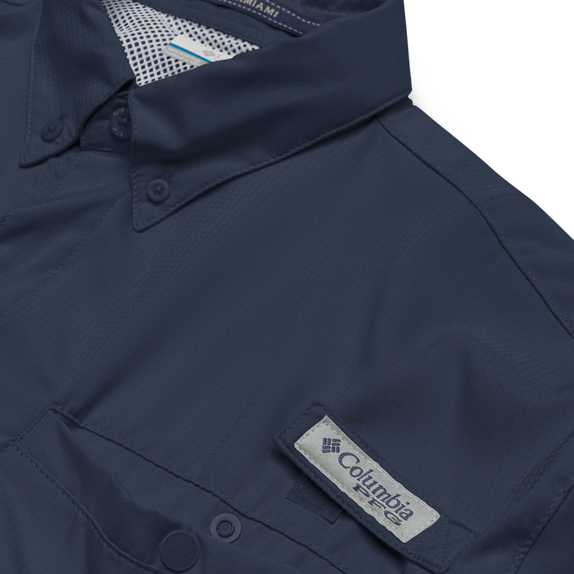 RacerDNA™ Columbia Short Sleeve Button-Up Shirt