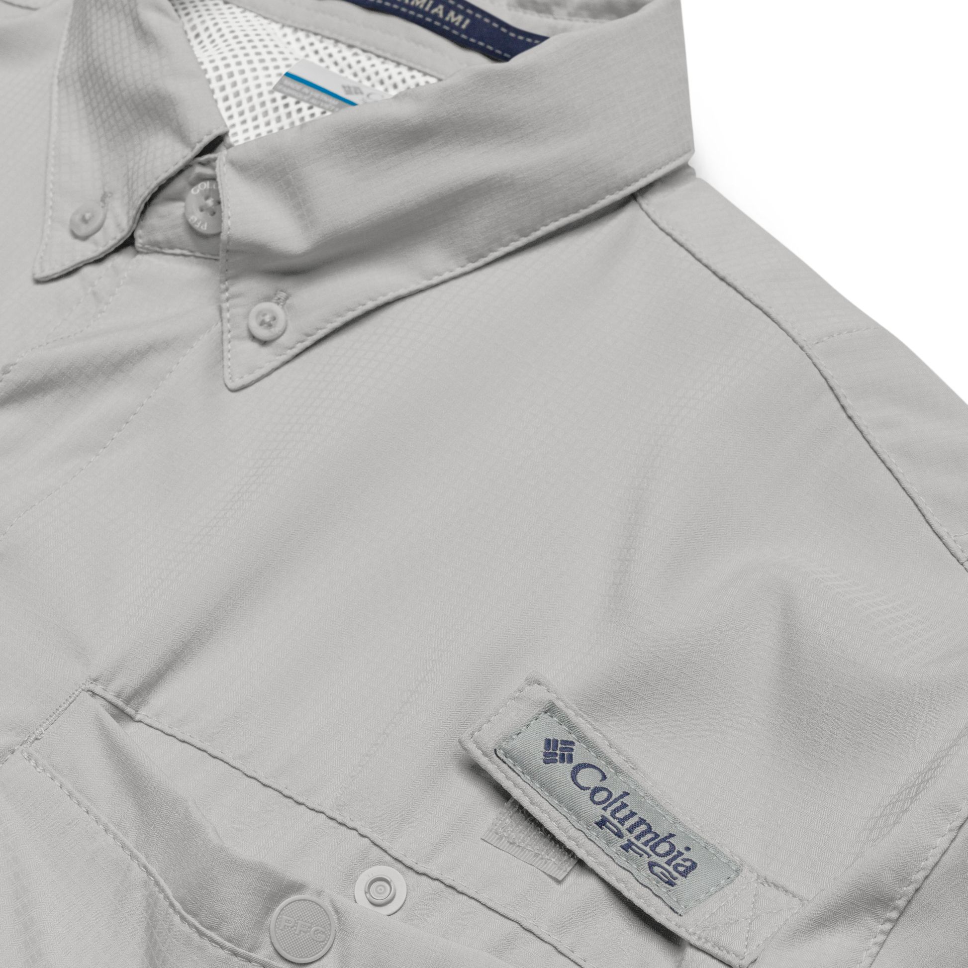 RacerDNA™ Columbia Short Sleeve Button-Up Shirt