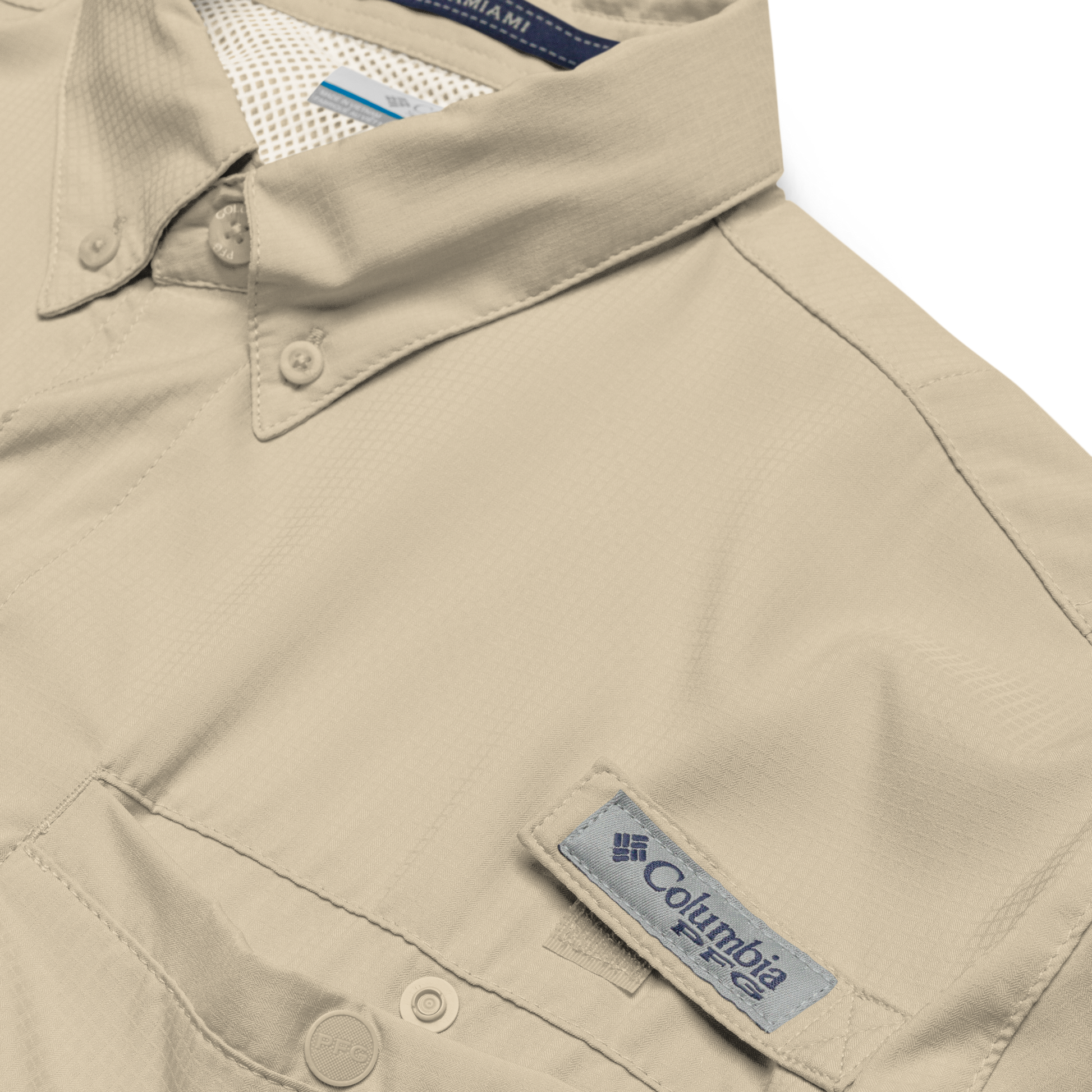 RacerDNA™ Columbia Short Sleeve Button-Up Shirt