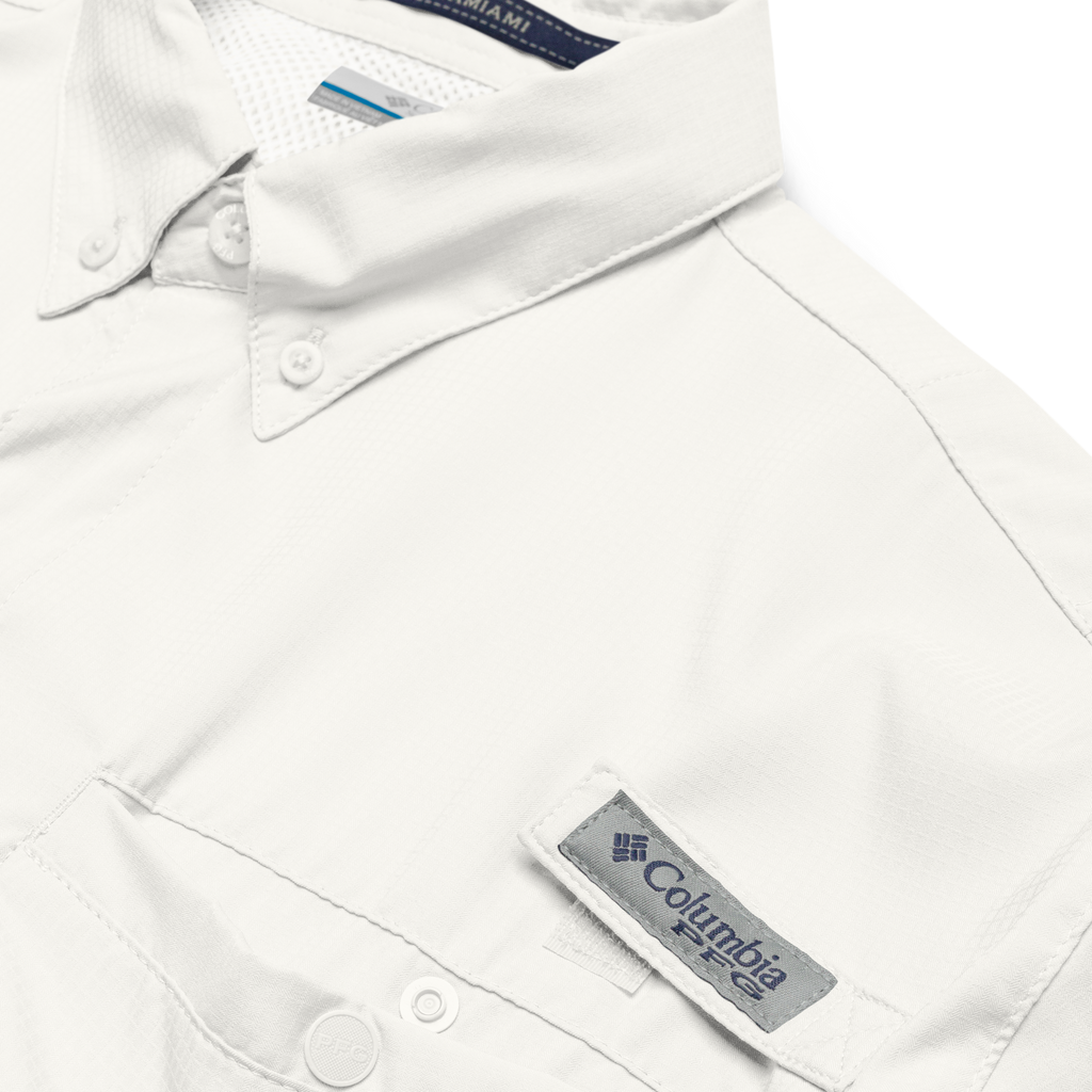 RacerDNA™ Columbia Short Sleeve Button-Up Shirt