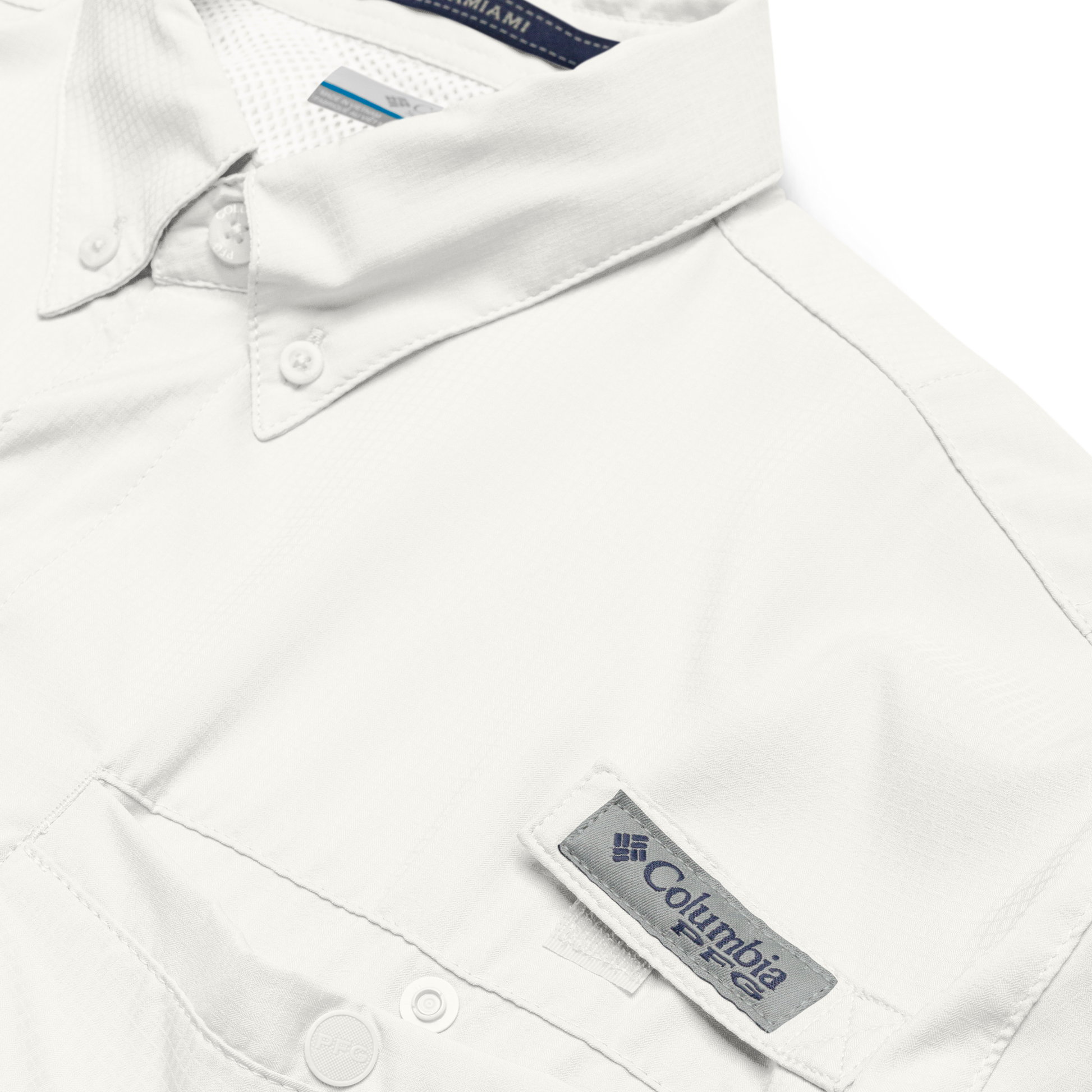 RacerDNA™ Columbia Short Sleeve Button-Up Shirt