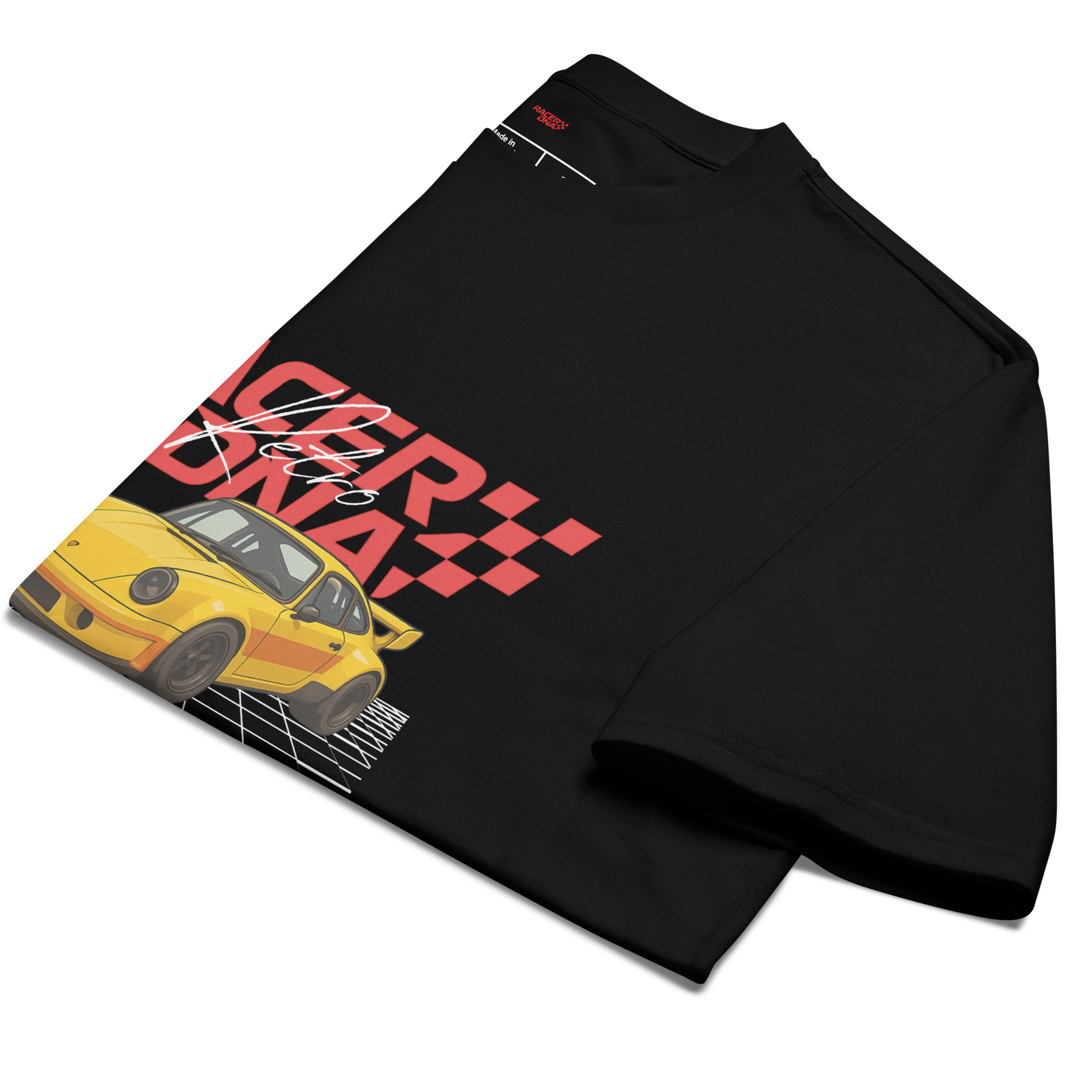 RacerDNA™ Oversized Faded Tee (Retro 3)