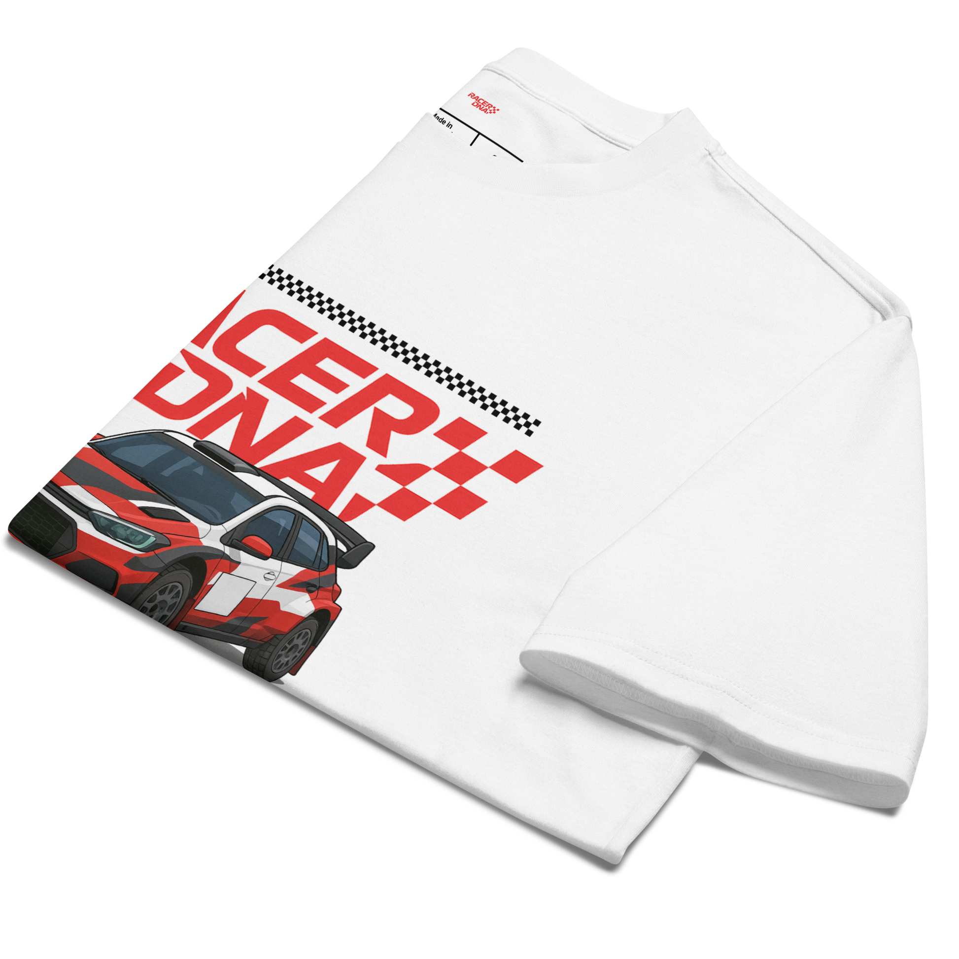 RacerDNA™ Oversized Heavyweight T-Shirt (Rally)