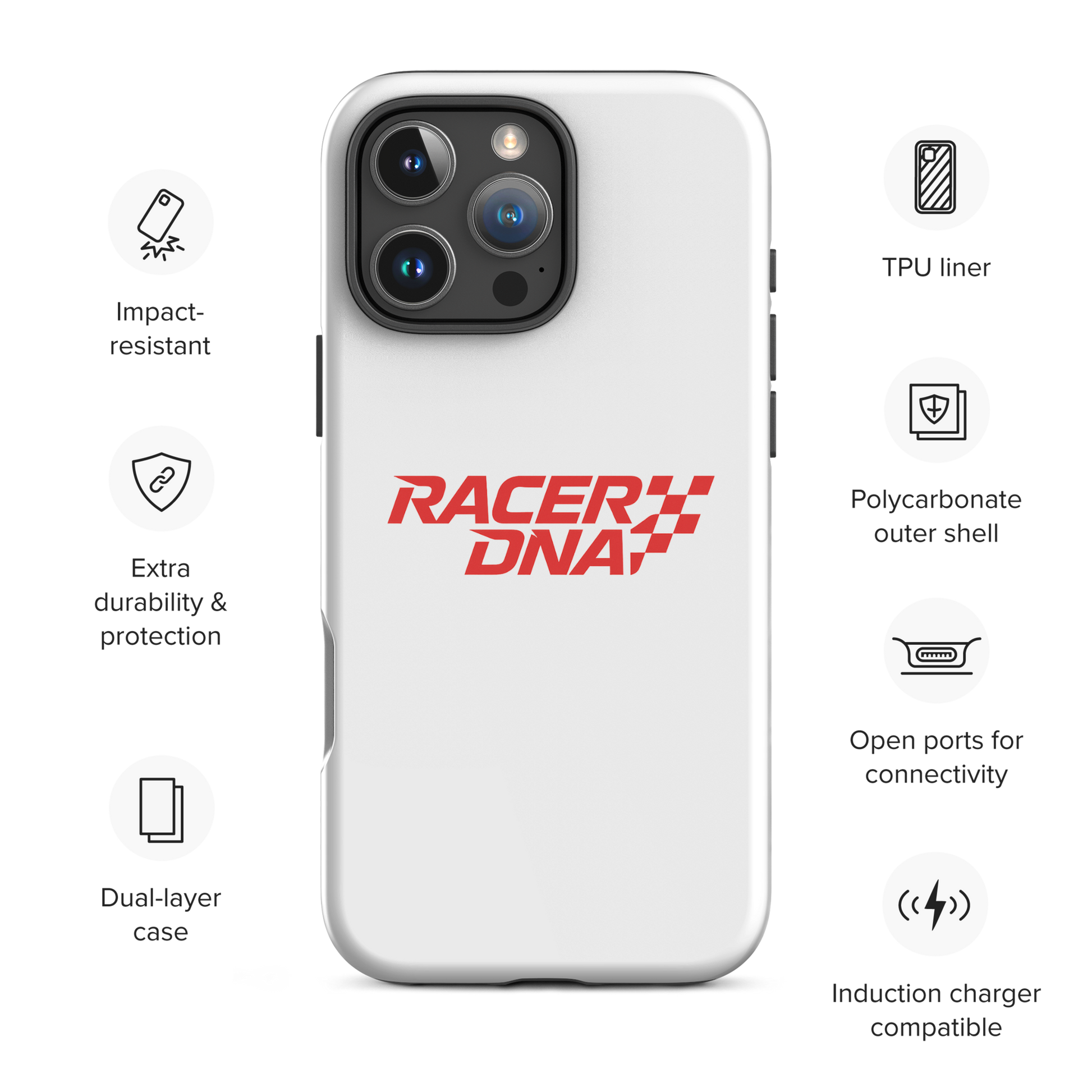 RacerDNA™ Tough Case for iPhone®
