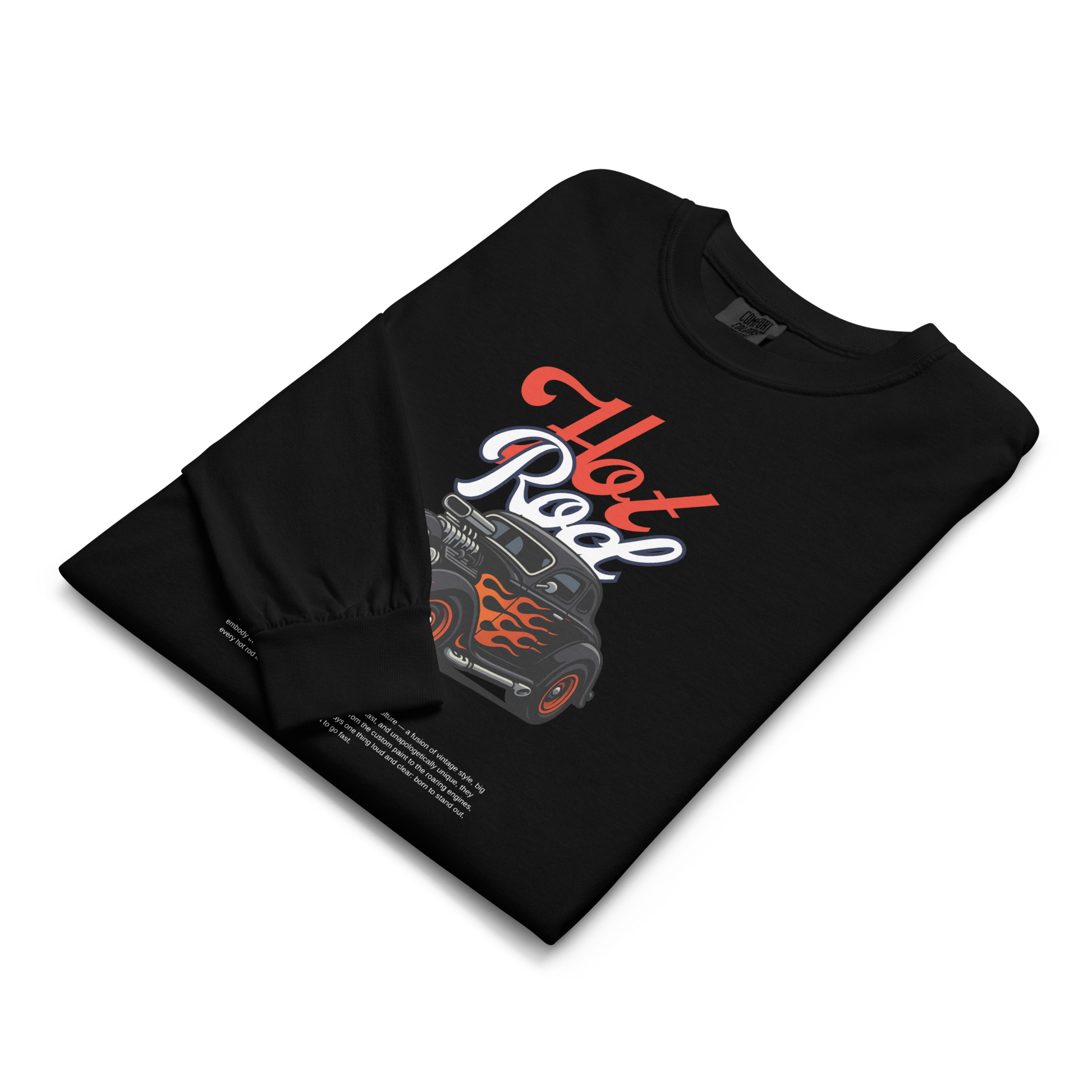 RacerDNA™ x Comfort Colors Heavyweight Long-Sleeve (Midnight Inferno)