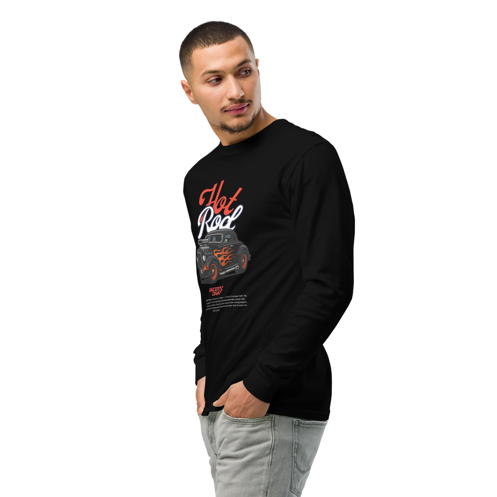 RacerDNA™ x Comfort Colors Heavyweight Long-Sleeve (Midnight Inferno)