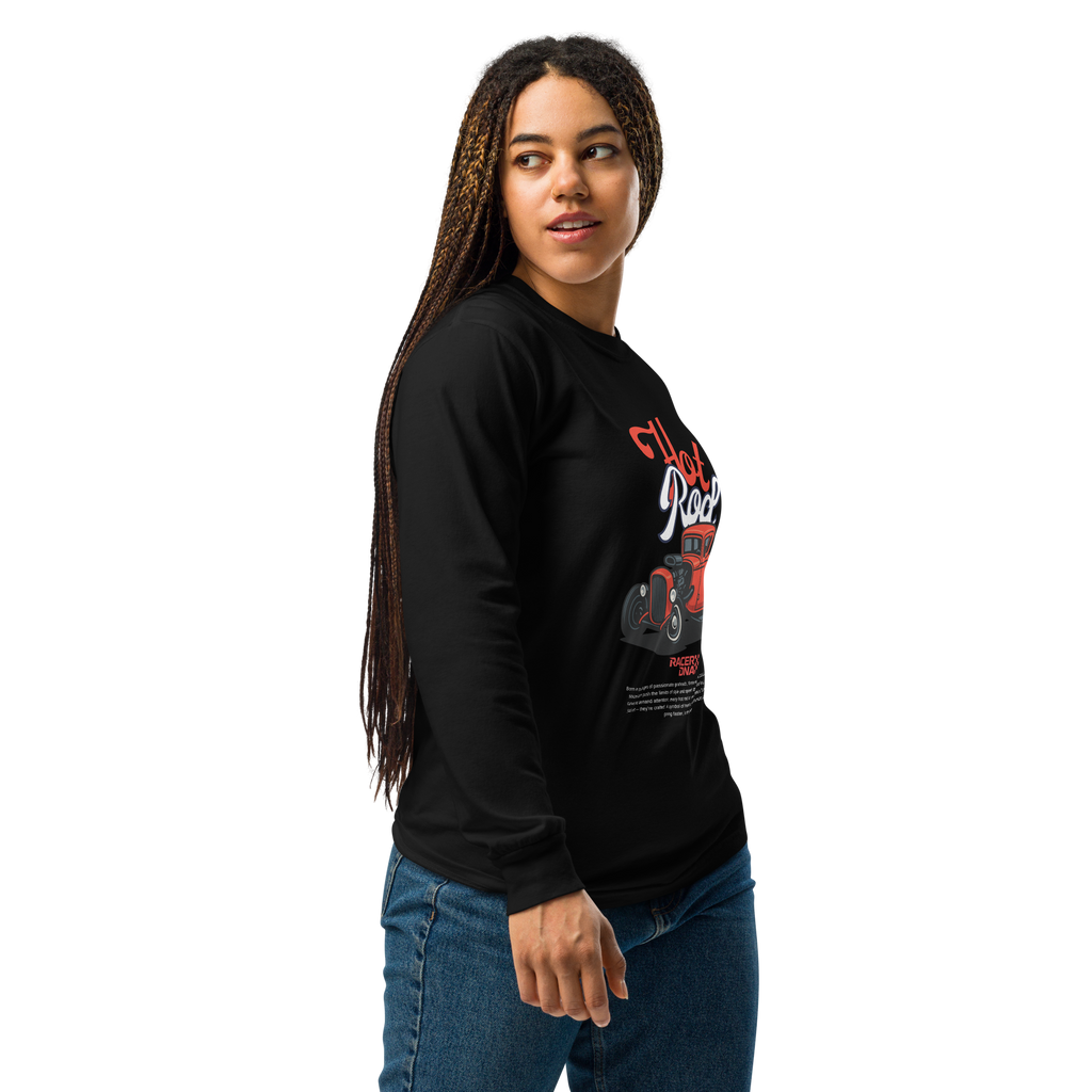 RacerDNA™ x Comfort Colors Heavyweight Long-Sleeve (Cherry Thunder)