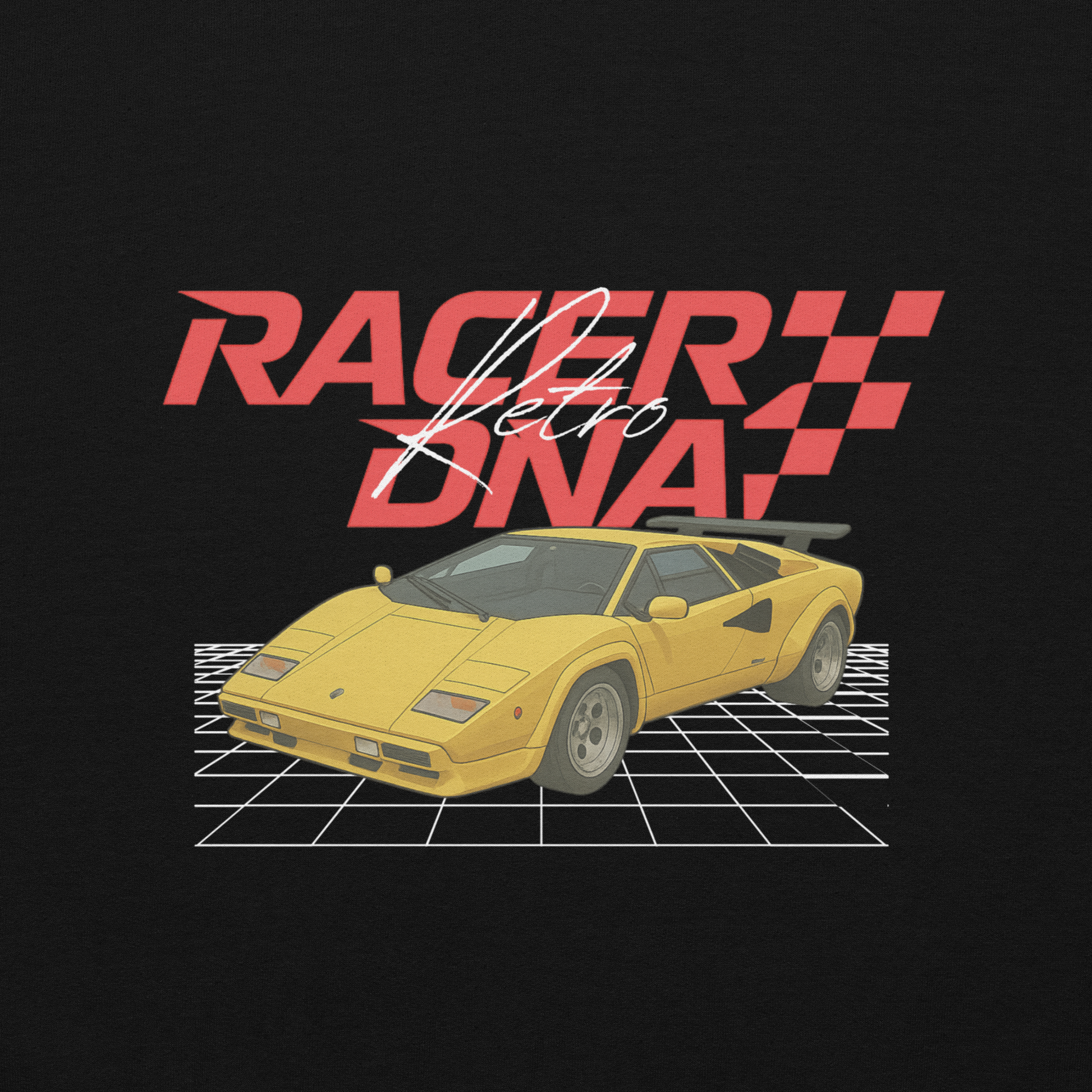 RacerDNA™ Unisex Hoodie (RETRO 7)