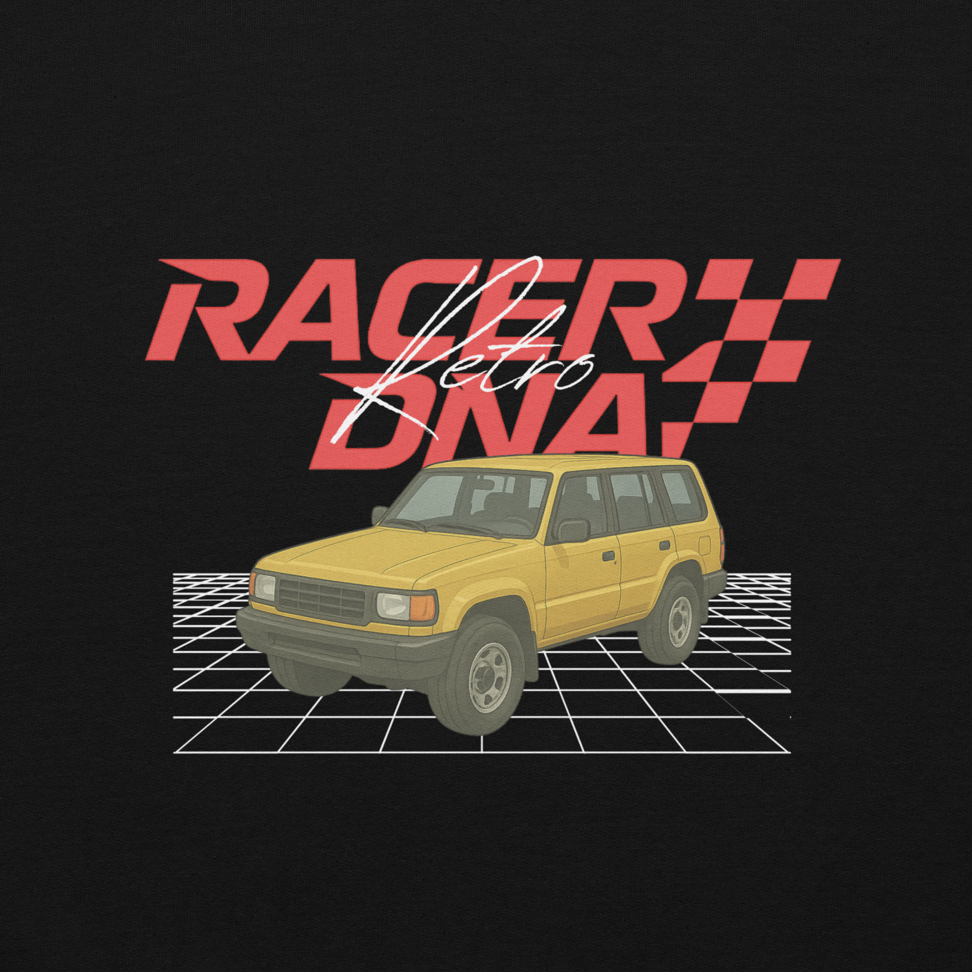 RacerDNA™ Unisex Hoodie (RETRO 4)