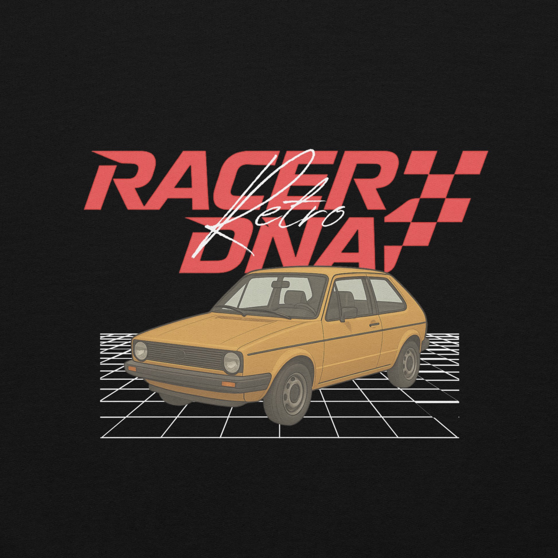 RacerDNA™ Unisex Hoodie (RETRO 5)