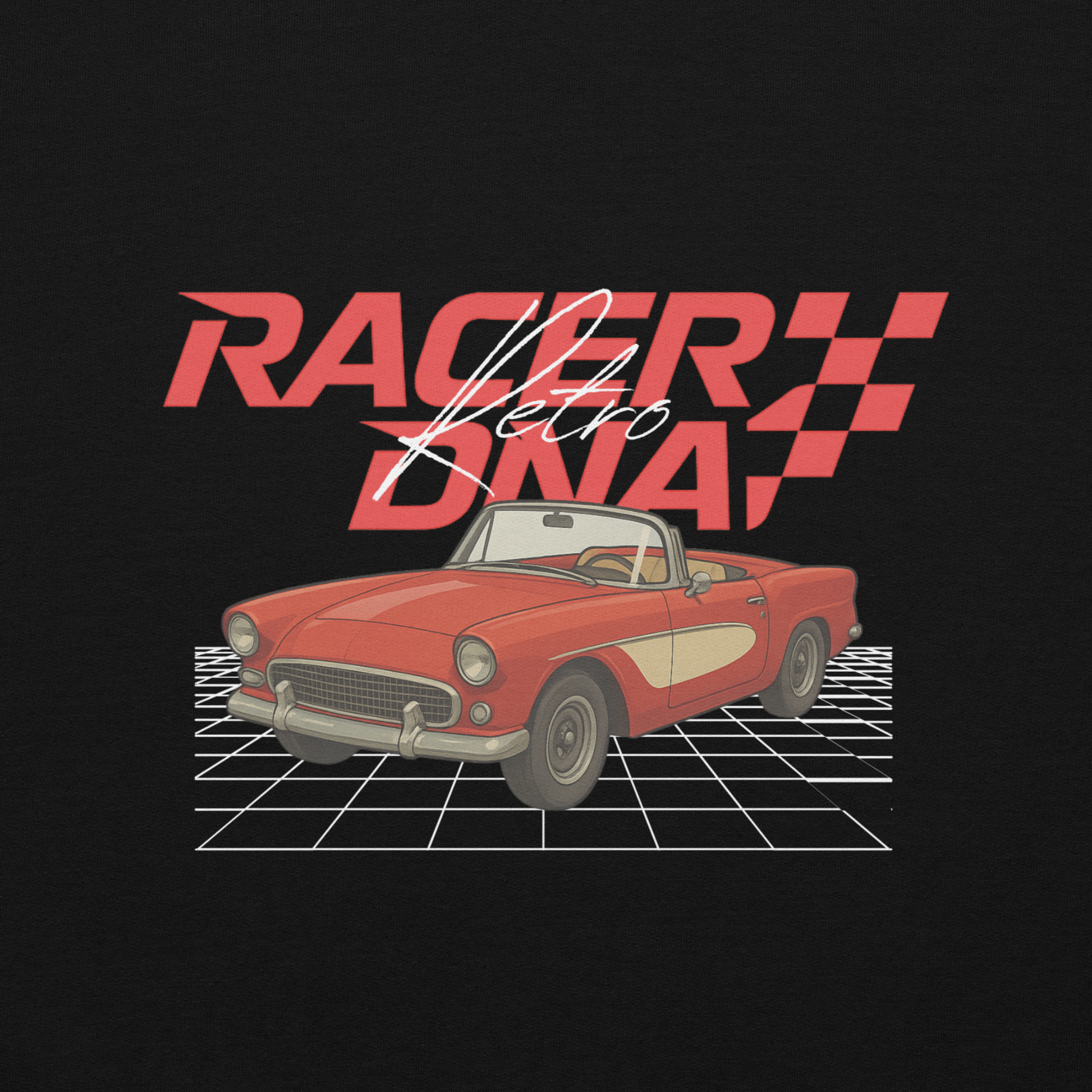 RacerDNA™ Unisex Hoodie (RETRO 2)