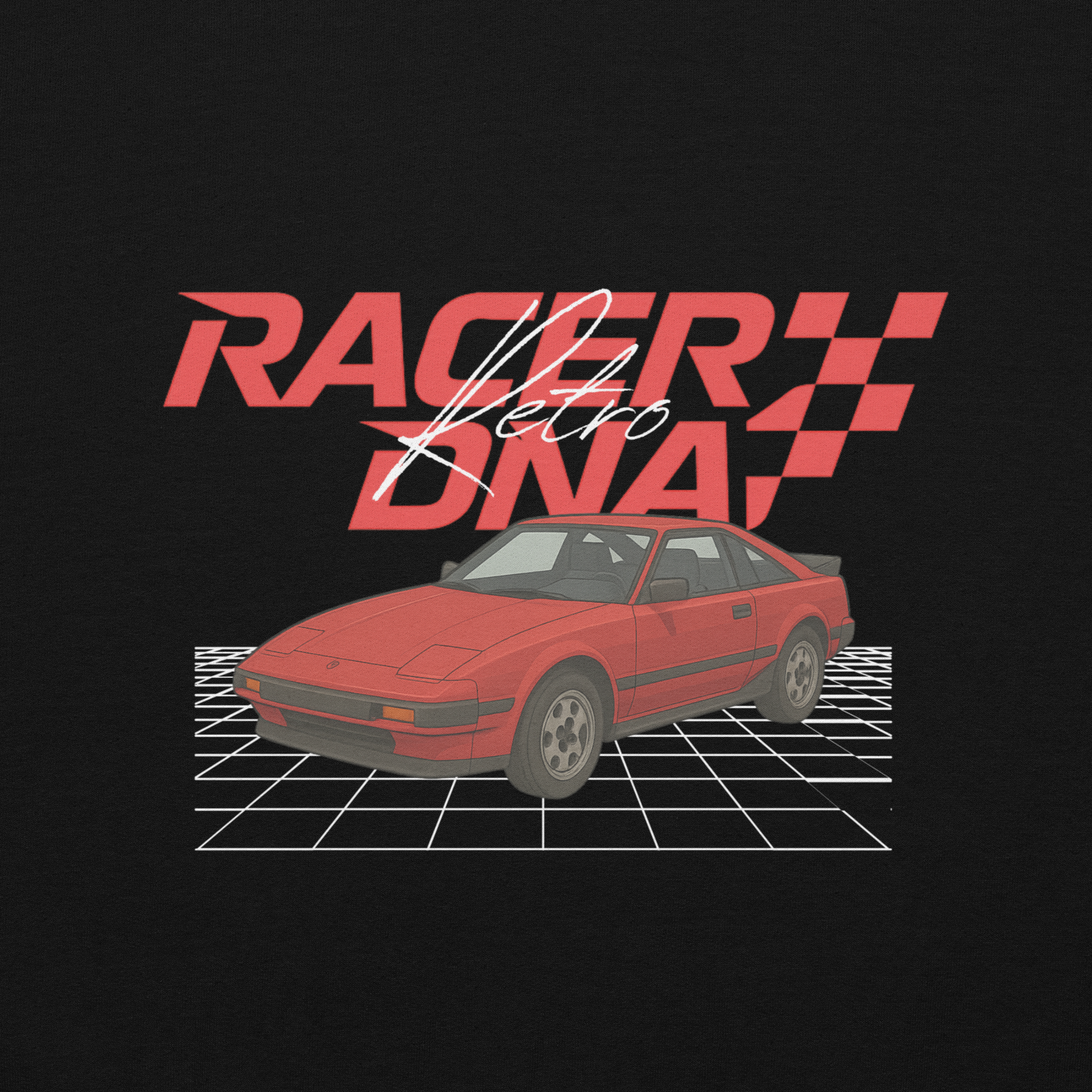 RacerDNA™ Unisex Hoodie (RETRO 8)