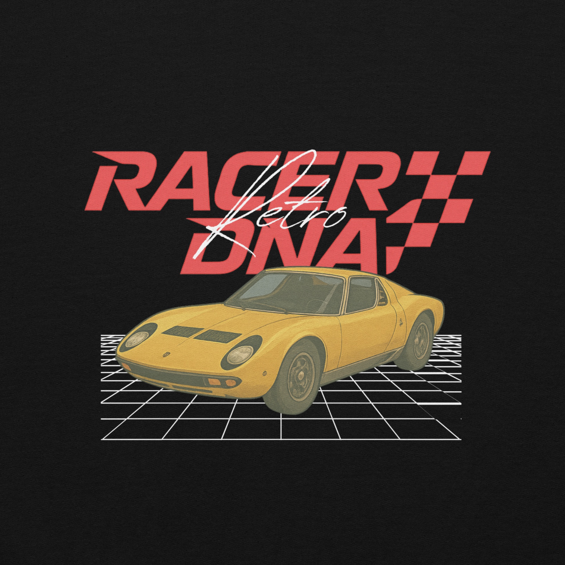 RacerDNA™ Unisex Hoodie (RETRO 11)