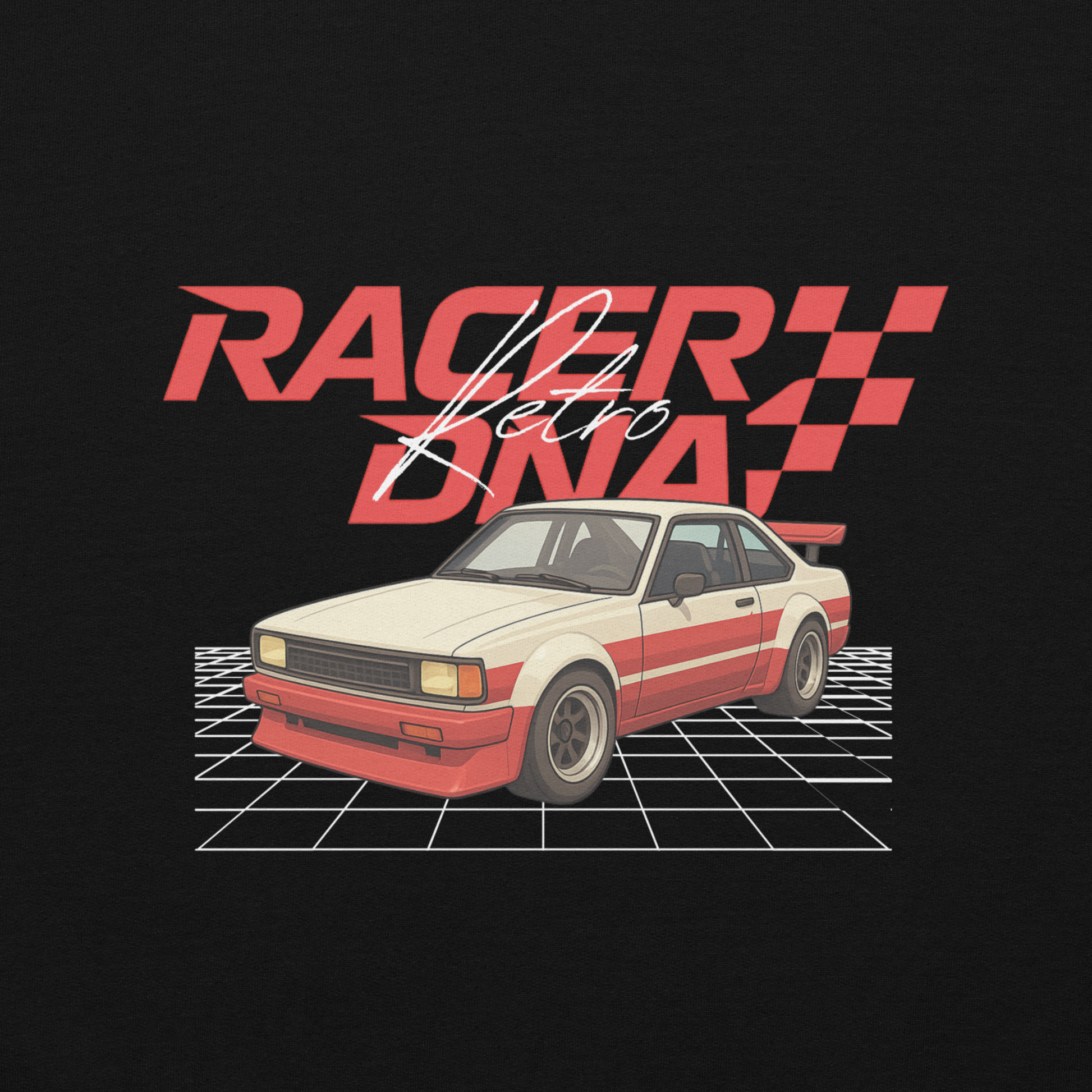 RacerDNA™ Unisex Hoodie (RETRO 1)