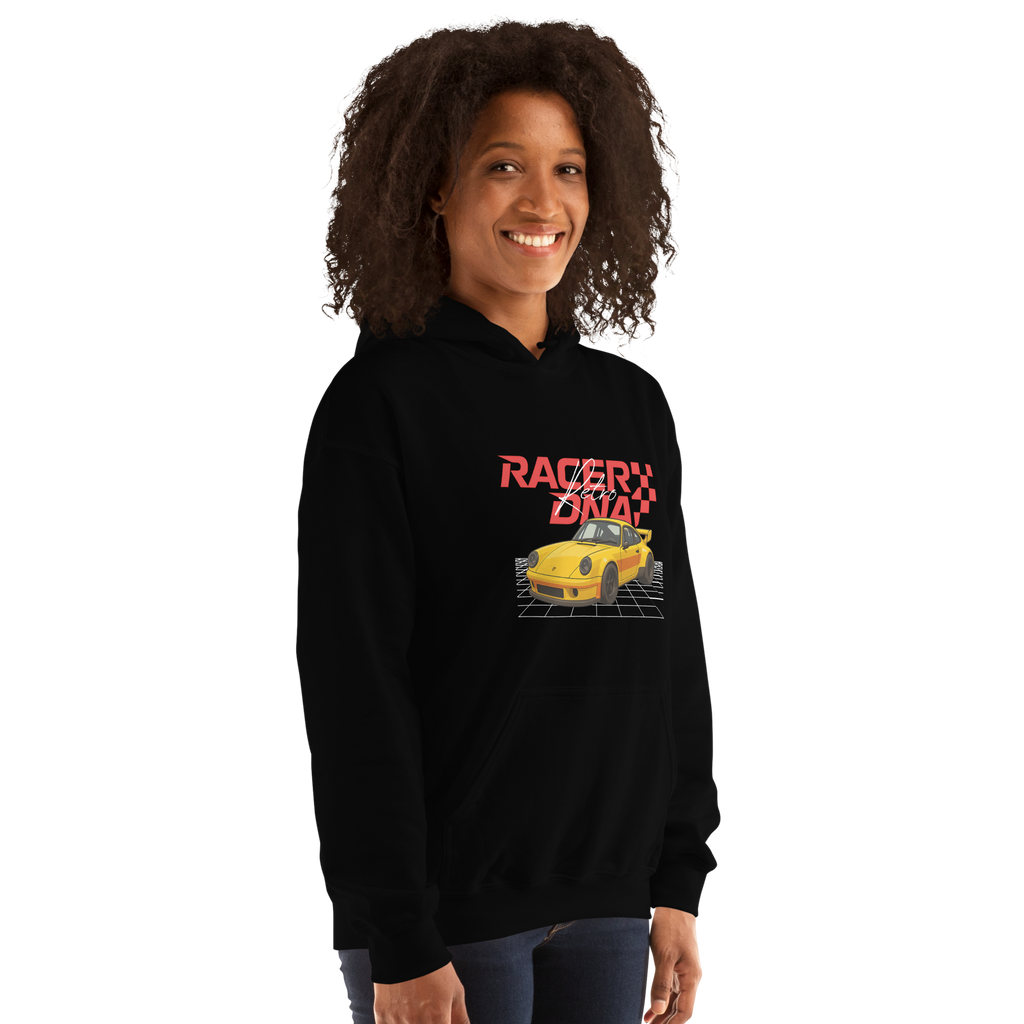 RacerDNA™ Unisex Hoodie (RETRO 3)