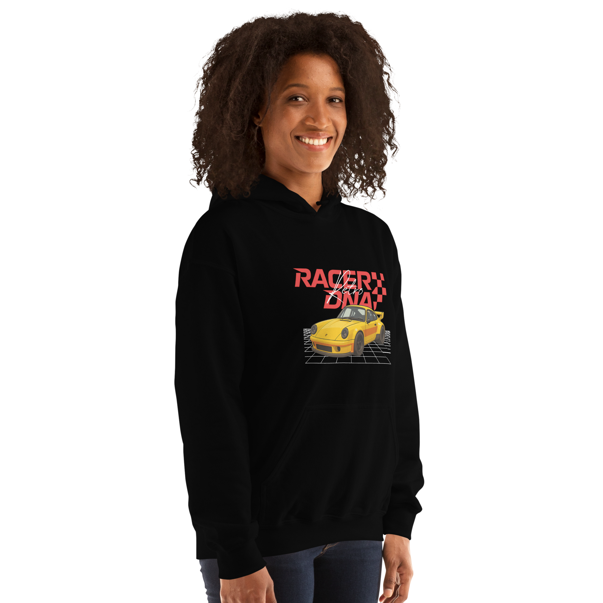 RacerDNA™ Unisex Hoodie (RETRO 3)