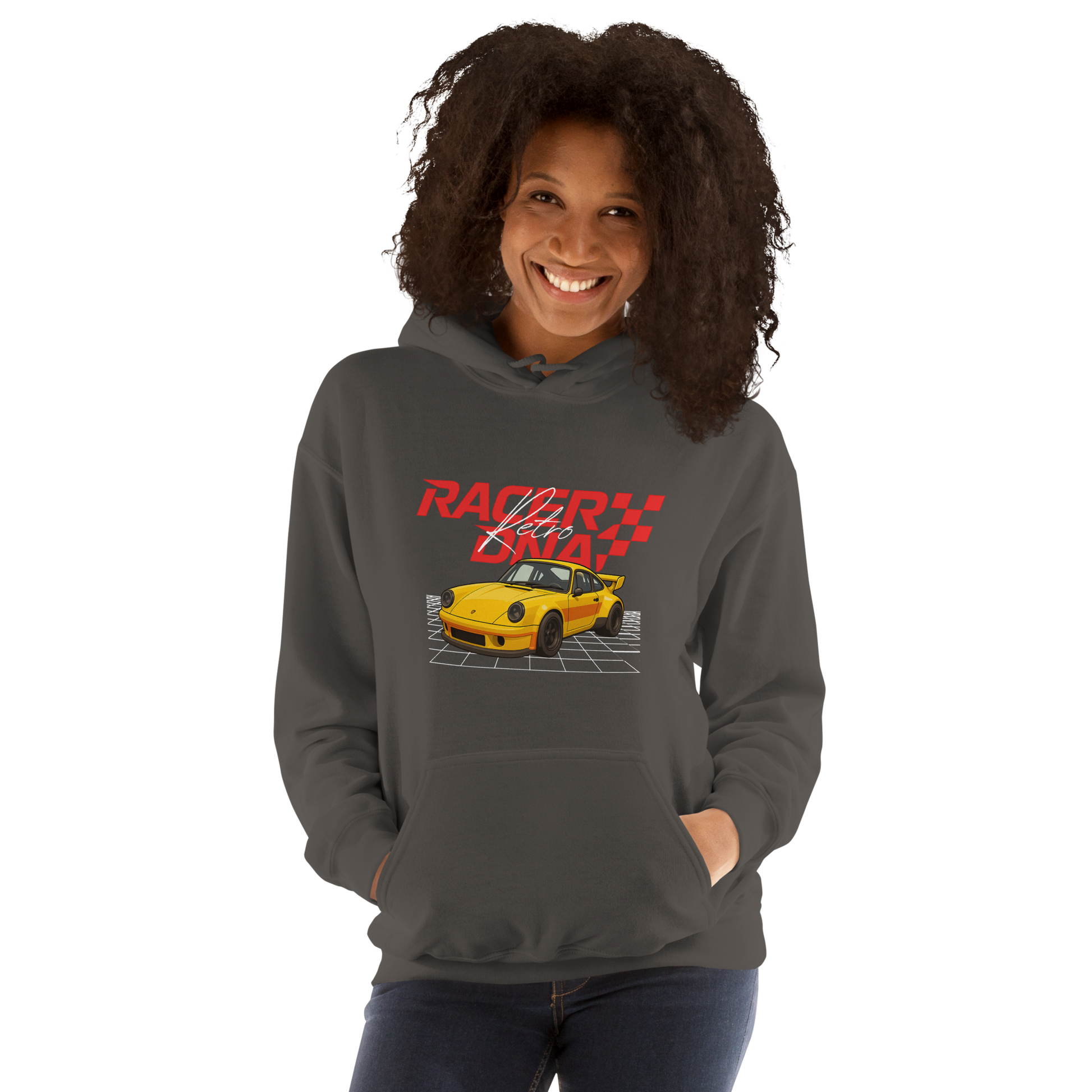RacerDNA™ Unisex Hoodie (RETRO 3)