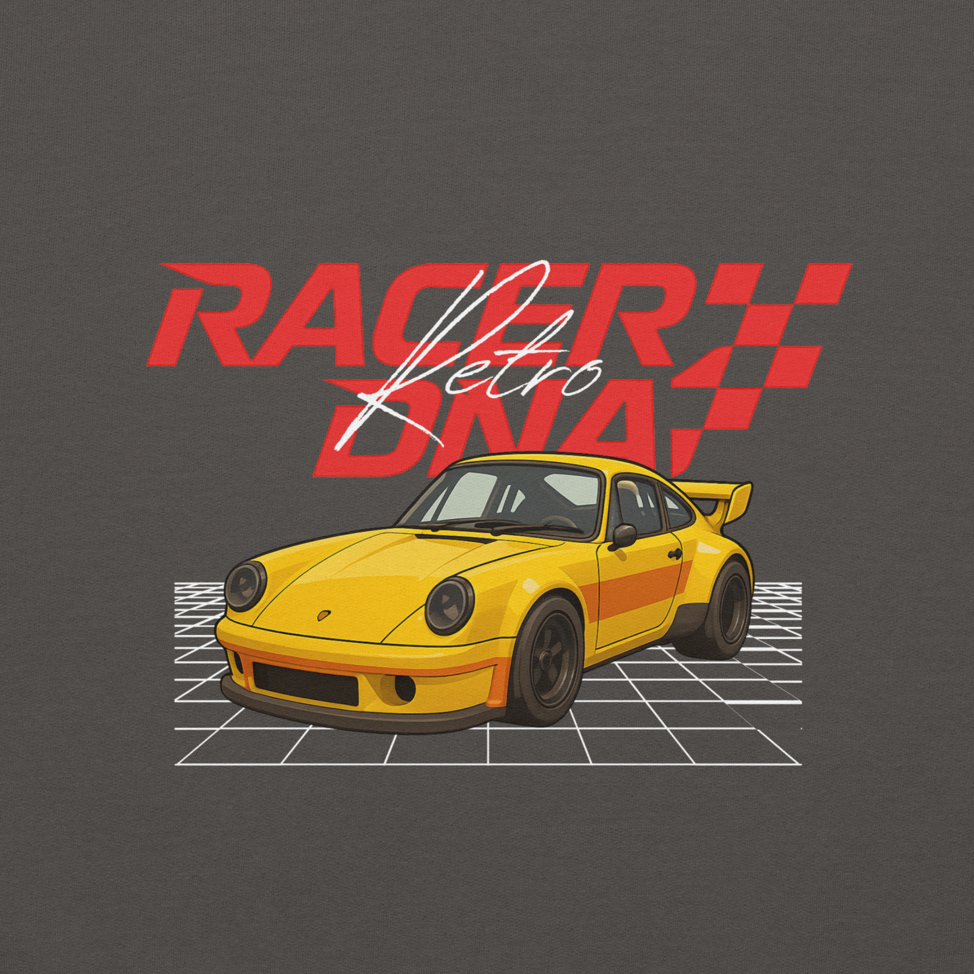 RacerDNA™ Unisex Hoodie (RETRO 3)