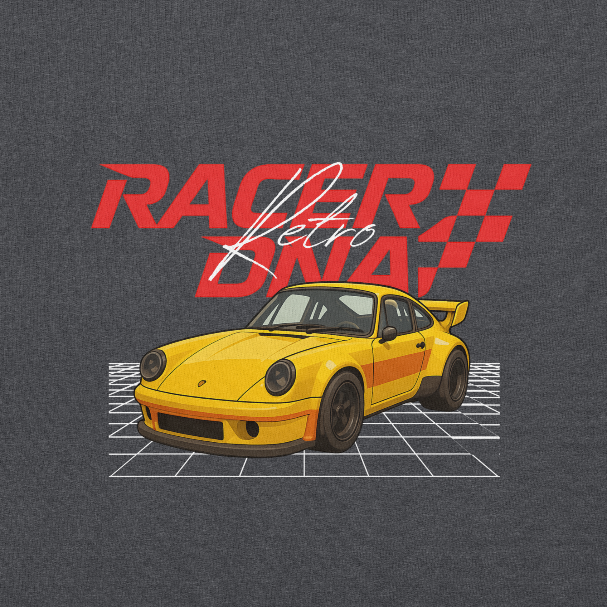 RacerDNA™ Unisex Hoodie (RETRO 3)