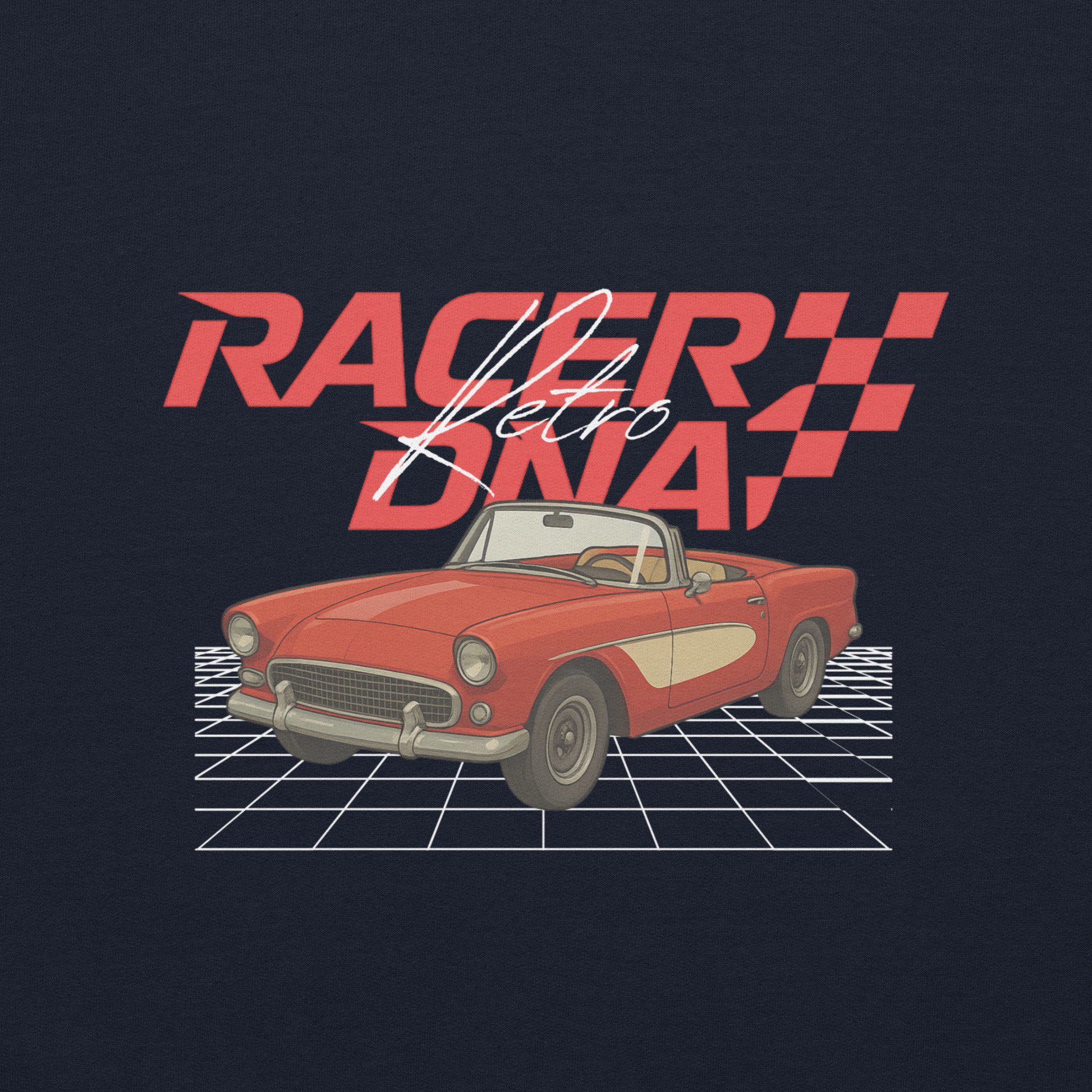 RacerDNA™ Unisex Hoodie (RETRO 2)