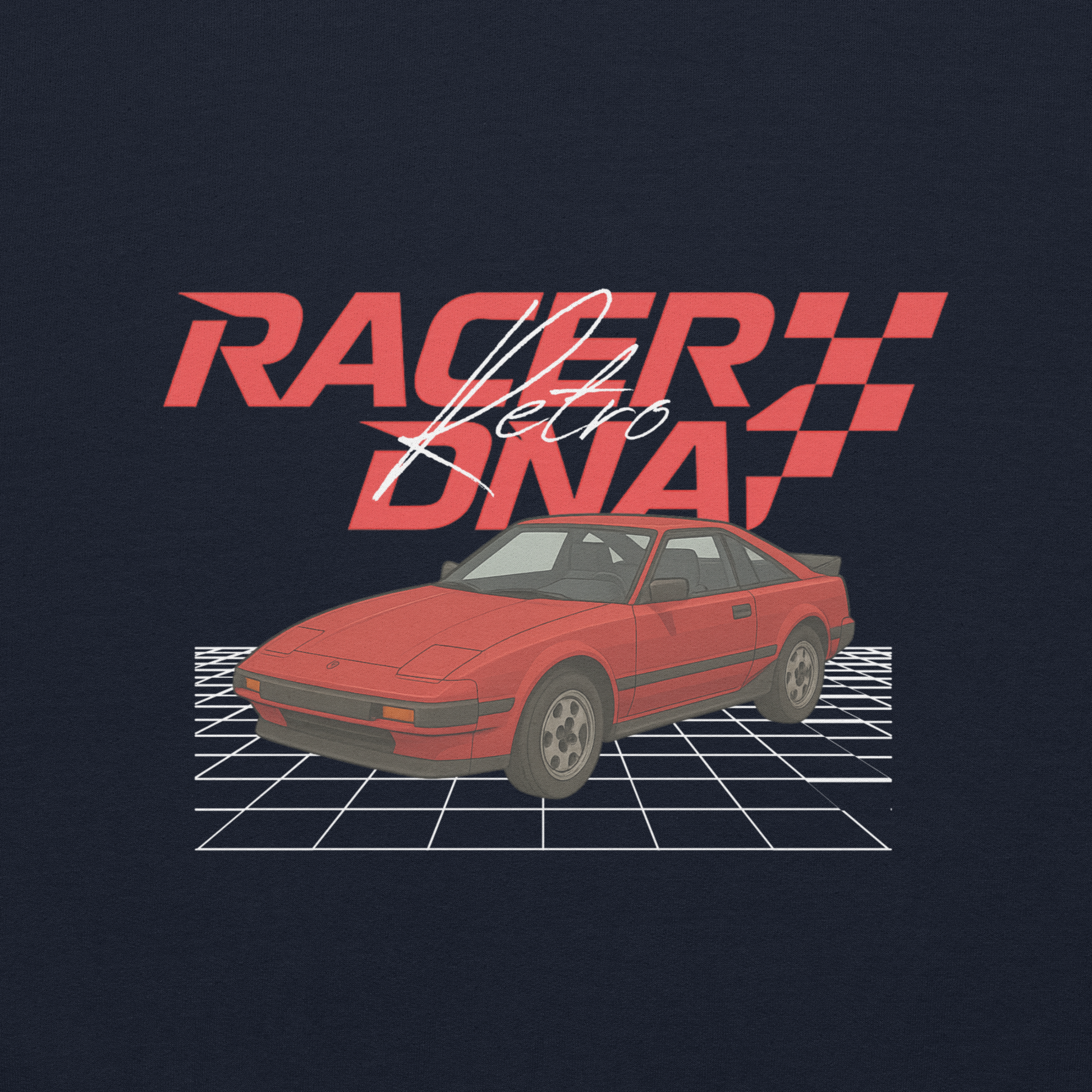RacerDNA™ Unisex Hoodie (RETRO 8)