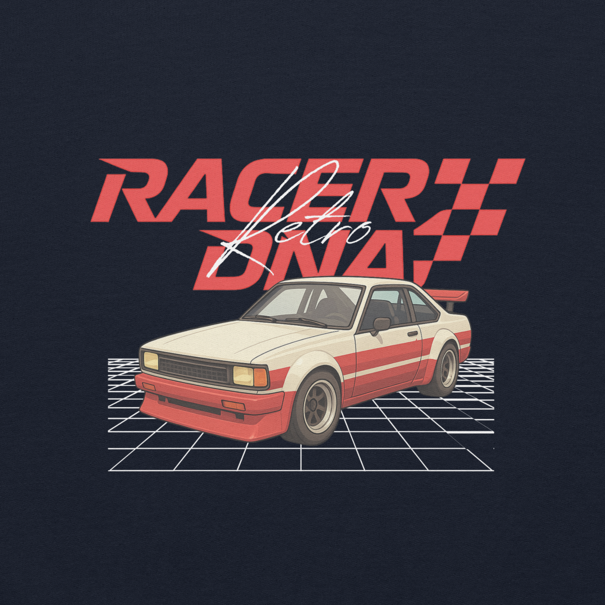 RacerDNA™ Unisex Hoodie (RETRO 1)