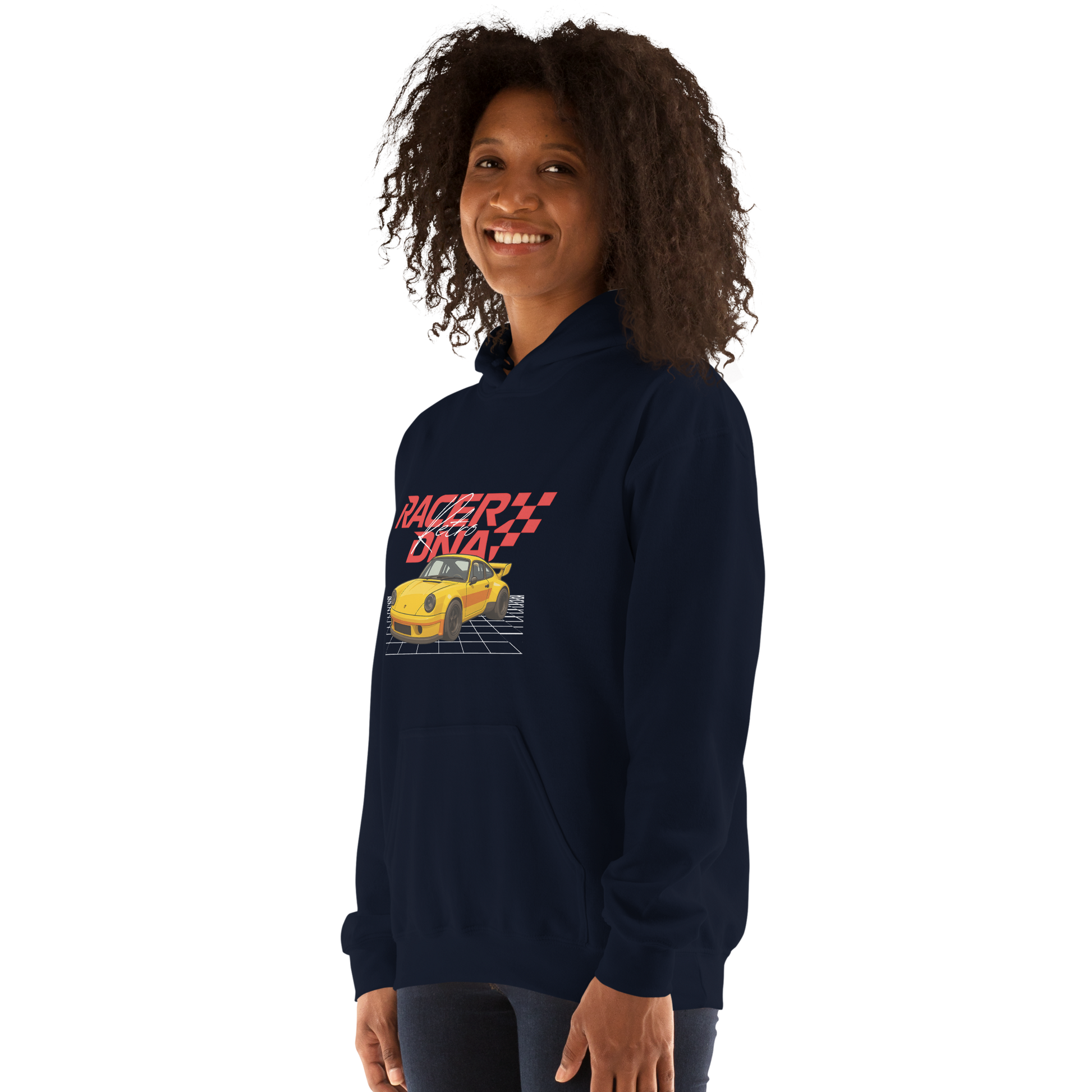 RacerDNA™ Unisex Hoodie (RETRO 3)